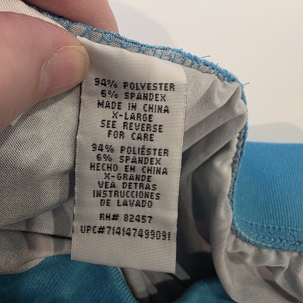 Rick and Morty Lounge Pajama Pants Blue Graphic Joggers Size XL - Picture 9 of 11